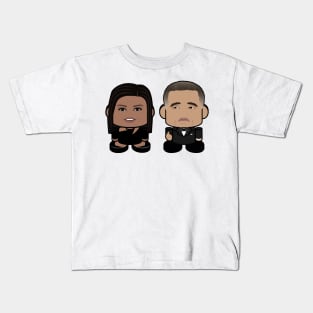 Mr. & Mrs. Obamabot POLITICO'BOT Toy Robot (Thumbs Up) (ESPYs) Kids T-Shirt